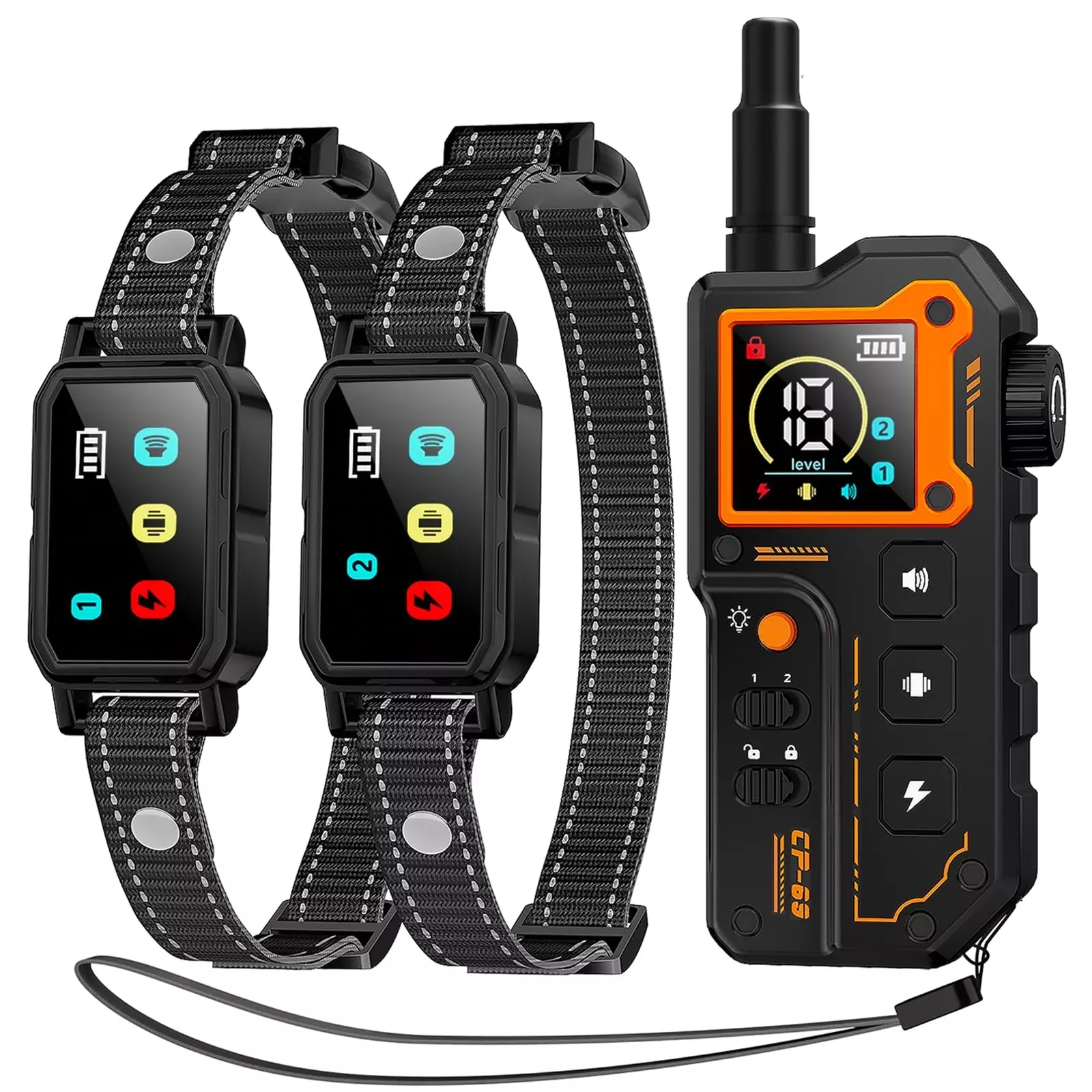 Ai Dog Shock Collar 2 Dogs (10-120Lbs) - 3300Ft Dog Training Collar With Remote, Ipx7 Waterproof Collar With Beep, Vibration, Sa