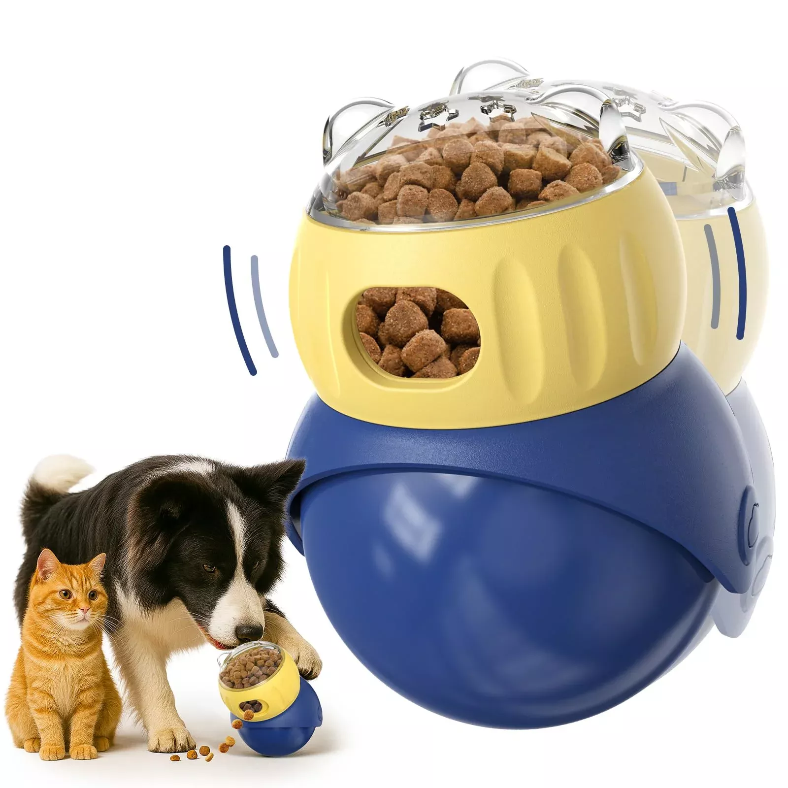 AIERSA Interactive Puzzle Toys Dogs, Dog Enrichment Toys to Keep Them Busy, Dog Treat Dispensing Toy for Mental Stimulation, Ext