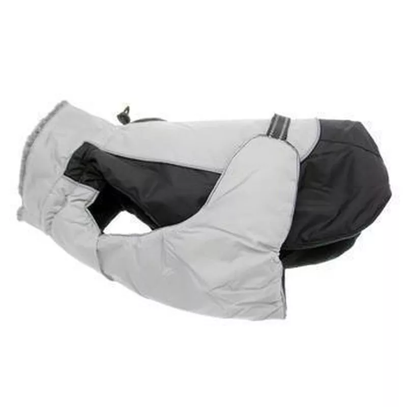 Alpine All-Weather Dog Coat – Black and Gray