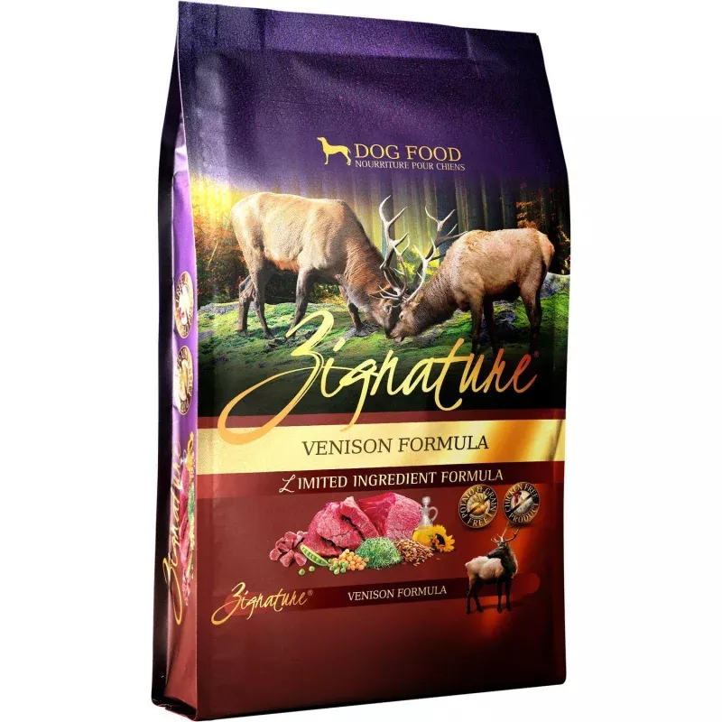 Zignature Venison Limited Ingredient Formula Grain-Free Dry Dog Food